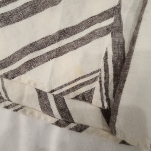 GAP cotton brown and white stripe long skirt - Picture 5 of 5